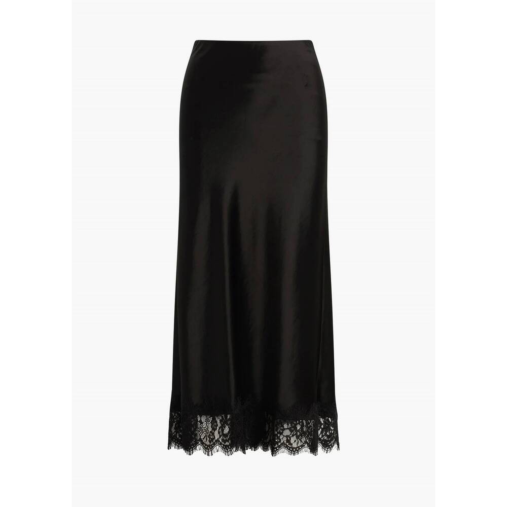NEW FAVORITE DAUGHTER women's the lacy favorite skirt in black - Picture 4 of 5